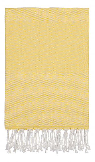 Langø - Beach towel - yellow