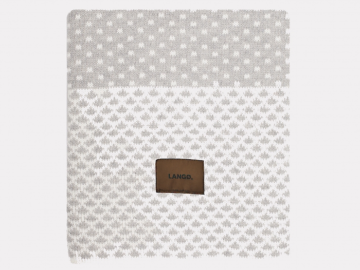 Langø - Grey-white multiprint